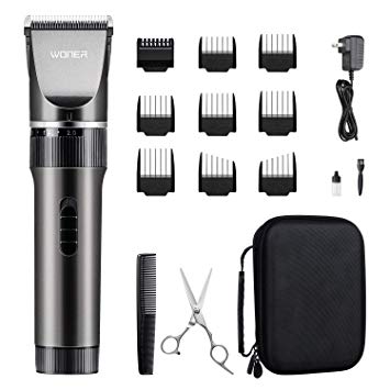 ceenwes updated version professional hair clippers cordless haircut kit